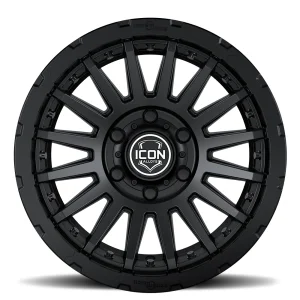 Custom Wheel - Recon - Satin Black - 18 X 9 / 6 x 5.5 / 0mm / 5" - Icon 