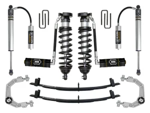 Toyota Tacoma Coilover Suspension Kit - Front + Rear - ICON - Stage 4 with Billet Upper Control Arms - `95-`04