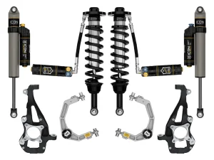 Ford F-150 Coilover Suspension Kit - ICON - 2.5 Series Stage 4 Billet CDXS - Tremor `21-`24