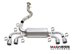 BMW 1 Series Performance Exhaust - 3.0L - Axle Back - Polished Tip - E82 M coupe (2011-2012)