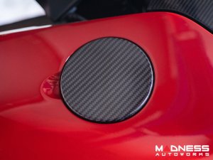 Alfa Romeo 4C Carbon Fiber Fuel Door Alfa Romeo 4C Carbon Fiber Fuel Door
