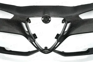 Alfa Romeo Giulia GTAm Style Front Bumper - Visual Carbon Fiber - Without Parking Sensors