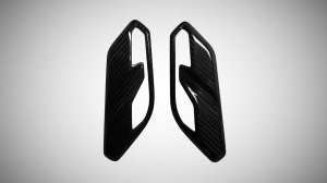 Ford F-150 Raptor Fender Vent Trim - Carbon Fiber - Front Ford F-150 Raptor Fender Vent Trim - Carbon Fiber - Front