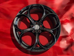 Alfa Romeo Giulia Custom Wheels - set of 4 - KuhlFX - MODA - Gunmetal Finish - 20"