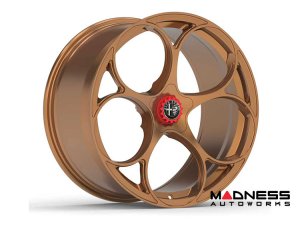 Alfa Romeo Giulia Custom Wheels - set of 4 - KuhlFX - Forged - GTAm Style - 20" - Gloss Bronze Alfa Romeo Giulia Custom Wheels - set of 4 - KuhlFX - Forged - GTAm Style - 20" - Gloss Bronze