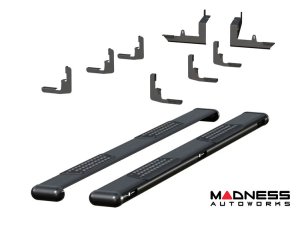 Chevrolet Silverado 1500 Crew Cab Side Steps - Aluminator Running Boards - 3-Light