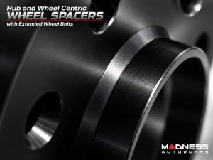 Alfa Romeo Stelvio Wheel Spacers - MADNESS - 15mm - set of 2 w/ extended bolts