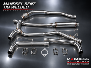 Alfa Romeo Giulia Performance Exhaust - 2.0L - MADNESS - Lusso 