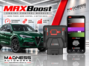 Alfa Romeo Stelvio Engine Control Module - MAXBoost by MADNESS Autoworks - 2.0L 