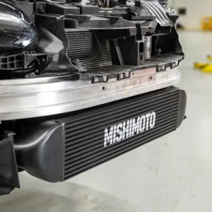 Honda Civic Type-R Intercooler Kit - Mishimoto - Black Intercooler/Red Pipes - `23-`27