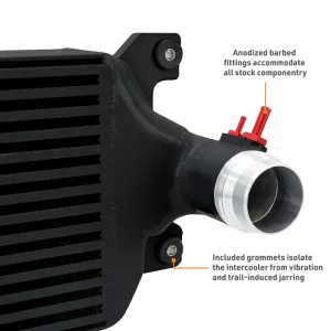 Toyota Tacoma Performance Intercooler - Mishimoto - Black - `24+ Toyota Tacoma Performance Intercooler - Mishimoto - Black - `24+
