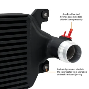 Toyota Tacoma Performance Intercooler Kit - Mishimoto - Black Cooler - Red Pipes - `24+ Toyota Tacoma Performance Intercooler Kit - Mishimoto - Black Cooler - Red Pipes - `24+