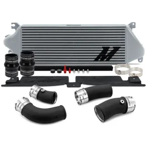 Toyota Tacoma Performance Intercooler Kit - Mishimoto - Silver Cooler - Black Pipes - `24+ Toyota Tacoma Performance Intercooler Kit - Mishimoto - Silver Cooler - Black Pipes - `24+