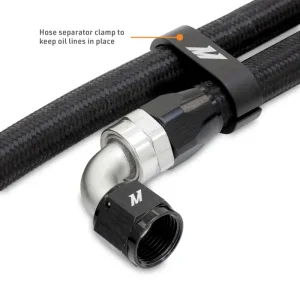 Honda Civic Type R Oil Cooler Kit - Mishimoto - Black - `23-`27 Honda Civic Type R Oil Cooler Kit - Mishimoto - Black - `23-`27