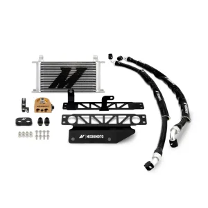 Honda Civic Type R Oil Cooler Kit - Mishimoto - Silver - `23-`27 Honda Civic Type R Oil Cooler Kit - Mishimoto - Silver - `23-`27
