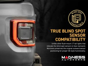 Jeep Gladiator JT LED Tail Lights - XB LED Series - Morimoto - Low Profile - Smoked