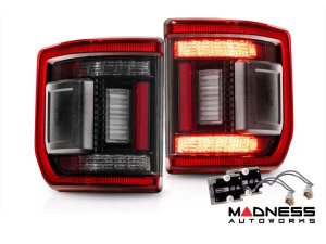 Jeep Gladiator JT LED Tail Lights - XB LED Series - Morimoto - Low Profile - Red