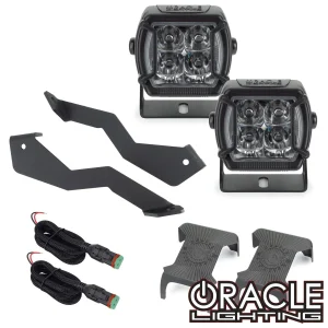 Ford Raptor Ditch Lights - A-Pillar Hood - ORACLE Lighting - VEGA Series 4 Spotlights - `04-`14