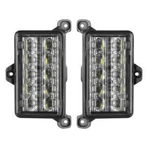 Jeep Wrangler JK Reverse Lights - Rear - ORACLE Lighting - Dual Function Reverse LED Modules Flush - Amber/White
