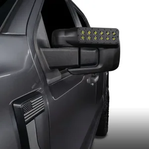 Ford F-150 Ditch Lights - LED Side Mirror Covers - ORACLE Lighting - Yellow- `21-`25 Ford F-150 Ditch Lights - LED Side Mirror Covers - ORACLE Lighting - Yellow- `21-`25