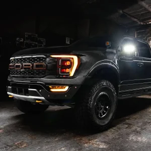 Ford F-150 Ditch Lights - LED Side Mirror Covers - ORACLE Lighting - Yellow- `21-`25 Ford F-150 Ditch Lights - LED Side Mirror Covers - ORACLE Lighting - Yellow- `21-`25