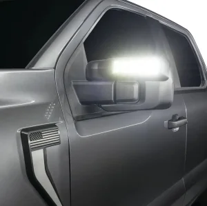 Ford F-150 Ditch Lights - LED Side Mirror Covers - ORACLE Lighting - Yellow- `21-`25 Ford F-150 Ditch Lights - LED Side Mirror Covers - ORACLE Lighting - Yellow- `21-`25