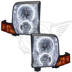 Jeep Commander Headlight Assemblies - ORACLE Lighting - SMD HL - ColorSHIFT w/ BC2 Controller - `06-`10 Jeep Commander Headlight Assemblies - ORACLE Lighting - SMD HL - ColorSHIFT w/ BC2 Controller - `06-`10