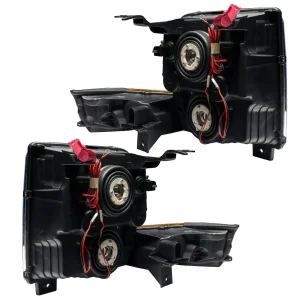 Jeep Commander Headlight Assemblies - ORACLE Lighting - SMD HL - ColorSHIFT w/ BC2 Controller - `06-`10 Jeep Commander Headlight Assemblies - ORACLE Lighting - SMD HL - ColorSHIFT w/ BC2 Controller - `06-`10