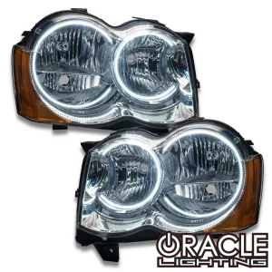 Jeep Grand Cherokee - Headlight Assemblies - ORACLE Lighting - SMD HL (HID Style) w/ BC2 Controller - ColorSHIFT '08-'10