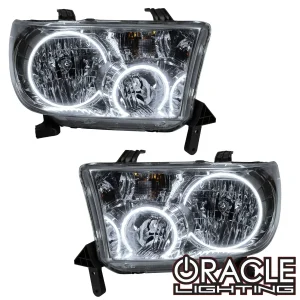 Toyota Tundra Headlight Assemblies - ORACLE Lighting - SMD HL - ColorSHIFT w/ BC2 Controller - `07-`13 Toyota Tundra Headlight Assemblies - ORACLE Lighting - SMD HL - ColorSHIFT w/ BC2 Controller - `07-`13