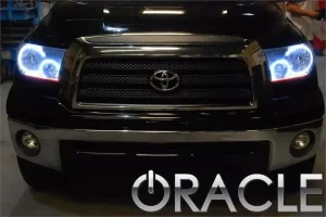 Toyota Tundra Headlight Assemblies - ORACLE Lighting - SMD HL - ColorSHIFT w/ BC2 Controller - `07-`13 Toyota Tundra Headlight Assemblies - ORACLE Lighting - SMD HL - ColorSHIFT w/ BC2 Controller - `07-`13