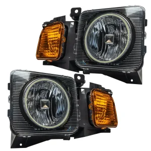 Hummer H3 Headlight Assemblies - ORACLE Lighting - ColorSHIFT w/ BC2 Controller - `06-`10