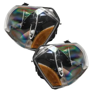Dodge Magnum Headlight Assemblies - ORACLE Lighting - ColorSHIFT w/ BC2 Controller - Black - `05-`07 Dodge Magnum Headlight Assemblies - ORACLE Lighting - ColorSHIFT w/ BC2 Controller - Black - `05-`07
