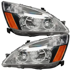 Honda Accord Headlight Assemblies - ORACLE Lighting - SMD HL - ColorSHIFT w/ BC2 Controller - `03-`07