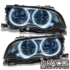 BMW 3 Series Headlight Assemblies - ORACLE Lighting - ColorSHIFT w/ BC2 Controller - `99-`01 BMW 3 Series Headlight Assemblies - ORACLE Lighting - ColorSHIFT w/ BC2 Controller - `99-`01
