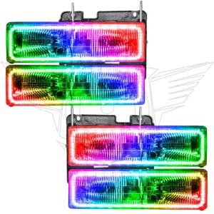 Chevrolet Tahoe Headlight Assemblies - ORACLE Lighting - SMD HL - ColorSHIFT w/ BC2 Controller - `95-`00