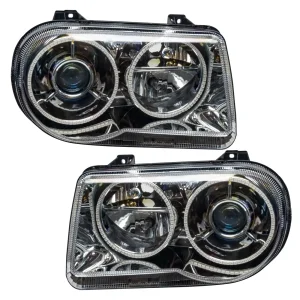 Chrysler 300 Headlight Assemblies - ORACLE Lighting - ColorSHIFT w/ BC2 Controller - `05-`10