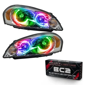 Chevrolet Impala Headlight Assemblies - ORACLE Lighting - ColorSHIFT w/ BC2 Controller - `06-`15