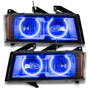 Chevrolet Colorado Headlight Assemblies - ORACLE Lighting - SMD HL - ColorSHIFT w/ BC2 Controller - `04-`12