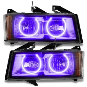 Chevrolet Colorado Headlight Assemblies - ORACLE Lighting - SMD HL - ColorSHIFT w/ BC2 Controller - `04-`12