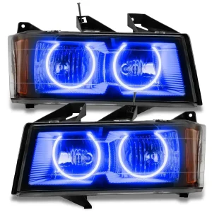 Chevrolet Colorado Headlight Assemblies - ORACLE Lighting - SMD HL - ColorSHIFT w/ BC2 Controller - `04-`12