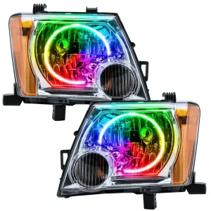 Nissan Xterra Headlight Assemblies - ORACLE Lighting - SMD HL w/ BC2 Controller - ColorSHIFT - `05-`14