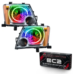 Nissan Xterra Headlight Assemblies - ORACLE Lighting - SMD HL w/ BC2 Controller - ColorSHIFT - `05-`14