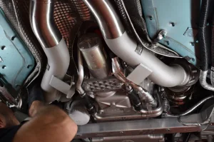 Aston Martin Vanquish Performance Exhaust - Downpipes - Race Catalysts & OPF Delete- Quicksilver - V12 2025+