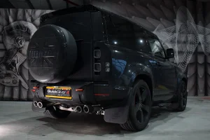 Land Rover Defender Performance Exhaust - SuperSport w/ Sound Architect - Quicksilver - P425 V8 90