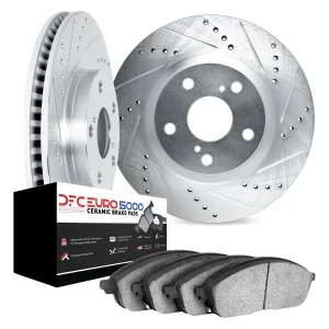 Alfa Romeo Giulia Brake Pads + Rotors - Front - R1 Concepts - Geoperformance Rotors + Euro 5000 Ceramic Pads - `17-`25 Alfa Romeo Giulia Brake Pads + Rotors - Front - R1 Concepts - Geoperformance Rotors + Euro 5000 Ceramic Pads - `17-`25