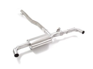 Mercedes Benz A-Class AMG A35 Performance Exhaust by Ragazzon - Rear Section - Integrated Valve - No Tips