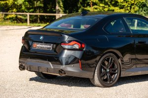 BMW 2 Series Performance Exhaust - Ragazzon - Evo Line - Axle Back - Dual Exit/ Black Tips - G42 Coupe