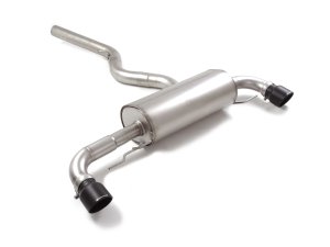 BMW 2 Series Performance Exhaust - Ragazzon - Evo Line - Axle Back - Dual Exit/ Black Tips - G42 Coupe