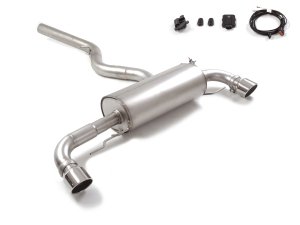 BMW 2 Series Performance Exhaust - Ragazzon - Evo Line w/ Integrated Valve - Axle Back - Dual Exit/ Polished Tips - G42 Coupe